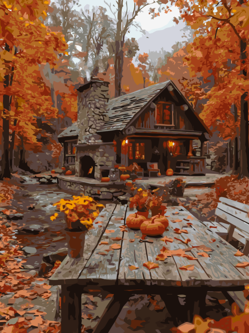 Autumn Cabin