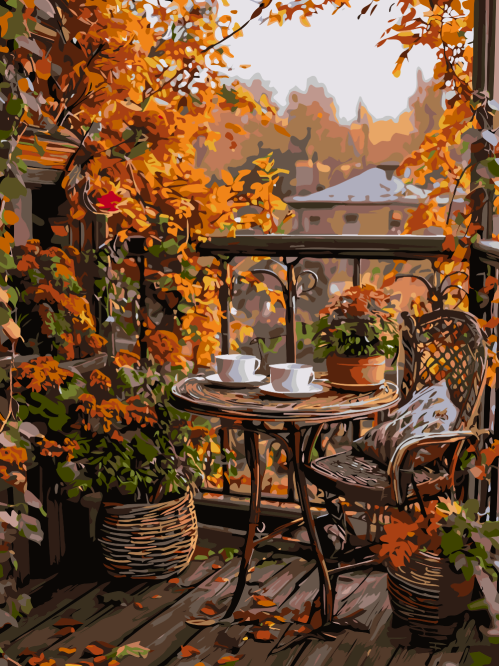 Balcony Tea Time