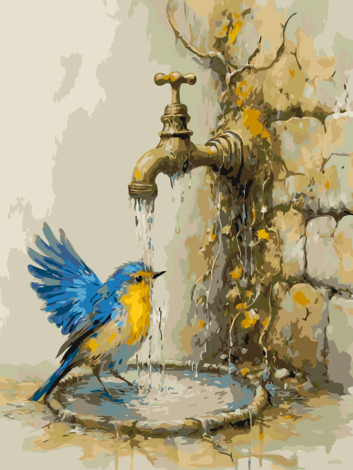 Bird Bathing