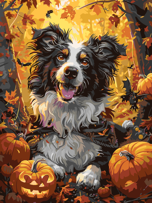 Halloween Cute dog