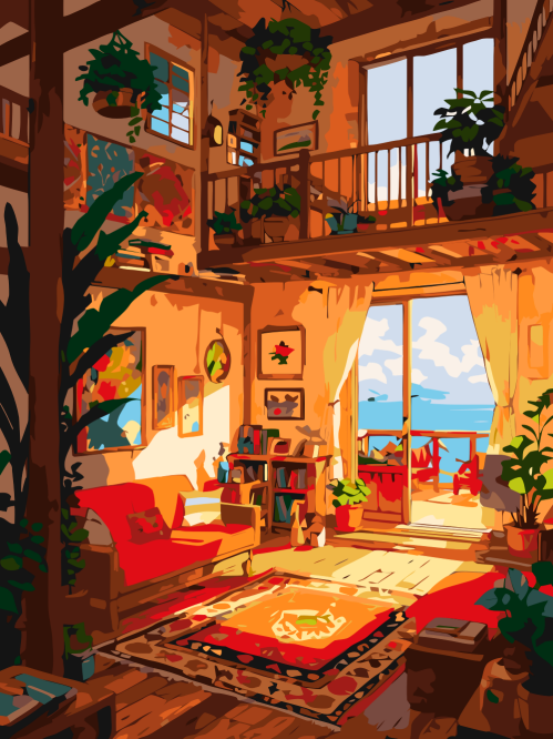 Seaside Boho Loft